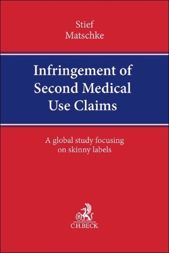 Buchcover und Innenansicht für das Buch: Infringement of Second Medical Use Claims