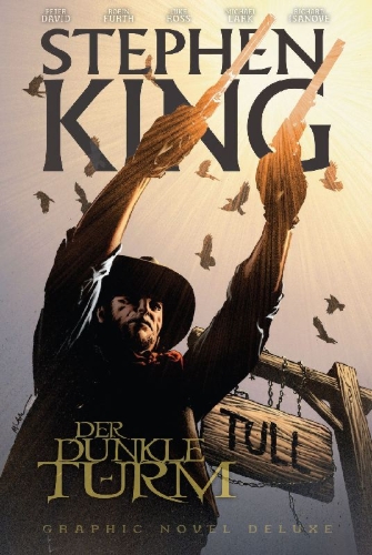 Buchcover und Innenansicht für das Buch: The Dark Tower: The Gunslinger - Little Sisters of Eluria #1-#5; The Dark Tower: The Gunslinger: The Battle of Tull #1-#5 Dark