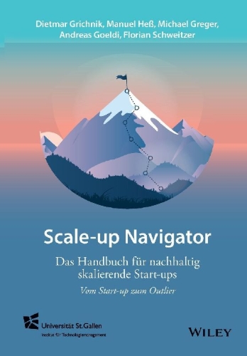 Buchcover und Innenansicht für das Buch: Scale-up Navigator