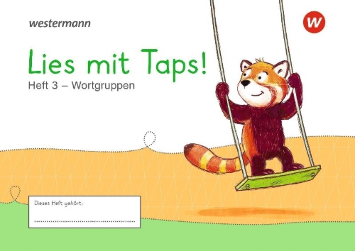 Buchcover und Innenansicht für das Buch: Westermann Unterrichtsmaterialien Grundschule. Lies mit Taps! Heft 3 - Wortgruppen