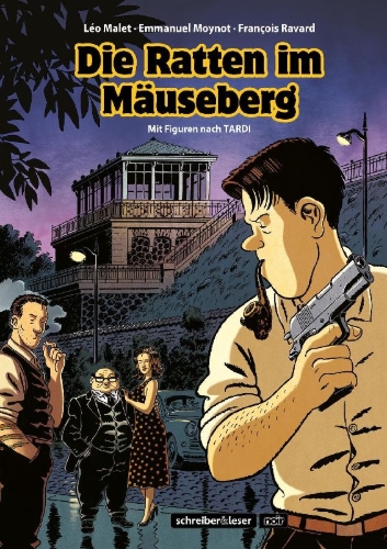 Buchcover und Innenansicht für das Buch: Nestor Burma - Die Ratten im Mäuseberg
