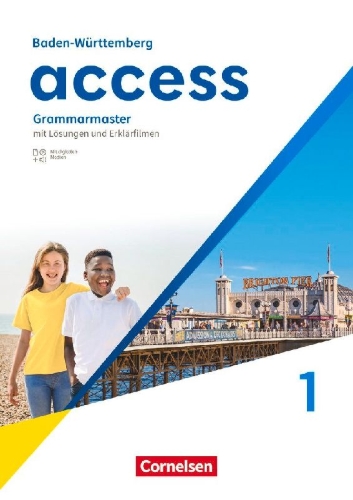 Buchcover und Innenansicht für das Buch: Access Band 1: 5. Schuljahr - Baden-Württemberg - Ausgabe 2025 - Grammarmaster