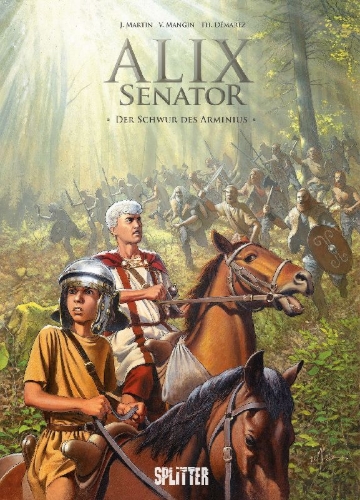 Buchcover und Innenansicht für das Buch: Alix Senator 14