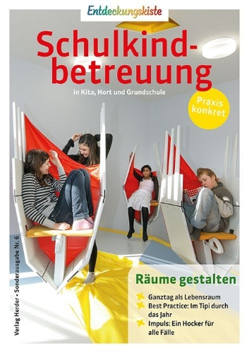 Buchcover und Innenansicht für das Buch: Räume gestalten