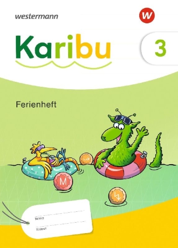 Buchcover und Innenansicht für das Buch: Karibu 3. ferienheft. - Ausgabe 2024