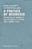 Buchcover und Innenansicht für das Buch: A Poetics of Neurosis