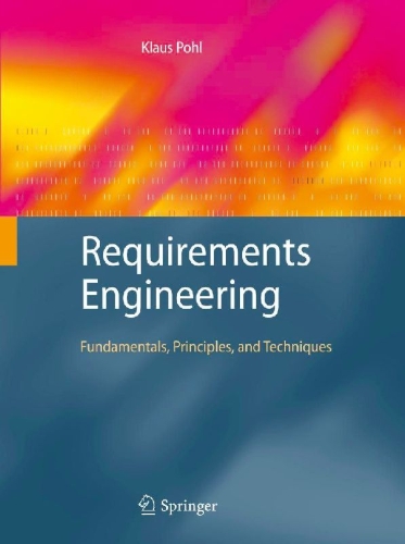 Buchcover und Innenansicht für das Buch: Requirements Engineering