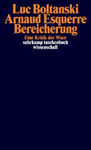 Buchcover und Innenansicht für das Buch: Enrichissement. Une critique de la marchandise