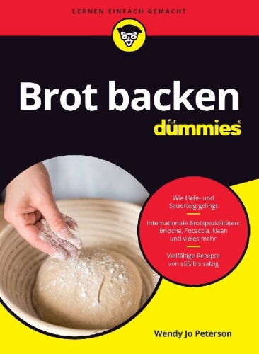 Buchcover und Innenansicht für das Buch: Brot backen für Dummies