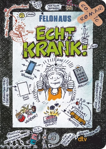 Buchcover und Innenansicht für das Buch: Echt krank!