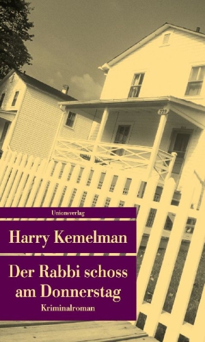 Buchcover und Innenansicht für das Buch: Thursday the Rabbi walked out