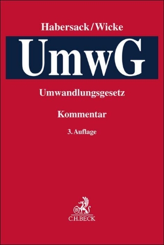 Buchcover und Innenansicht für das Buch: Umwandlungsgesetz. UmwG