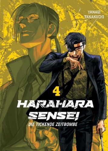 Buchcover und Innenansicht für das Buch: Harahara Sensei - Die tickende Zeitbombe 04