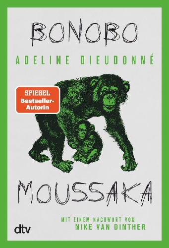 Buchcover und Innenansicht für das Buch: Bonobo Moussaka