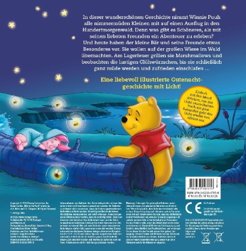 Buchcover und Innenansicht für das Buch: Disney Winnie Puuh: Gute Nacht, Winnie Puuh!