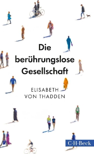 Buchcover und Innenansicht für das Buch: Die berührungslose Gesellschaft