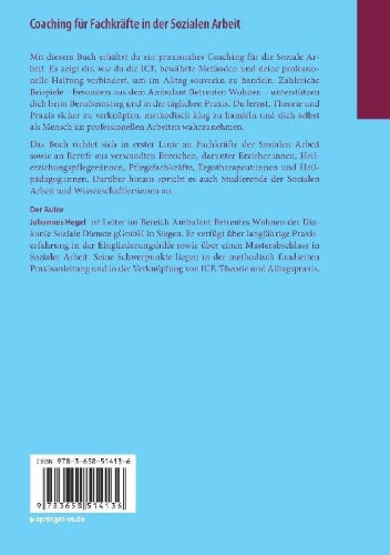 Buchcover und Innenansicht für das Buch: Coaching für Fachkräfte in der Sozialen Arbeit