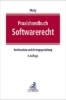 Buchcover und Innenansicht für das Buch: Praxishandbuch Softwarerecht