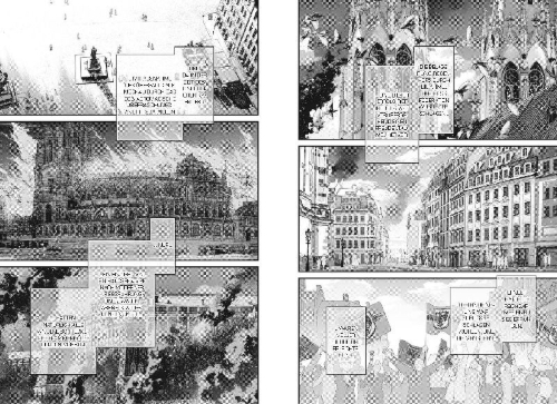Buchcover und Innenansicht für das Buch: Youjo Senki