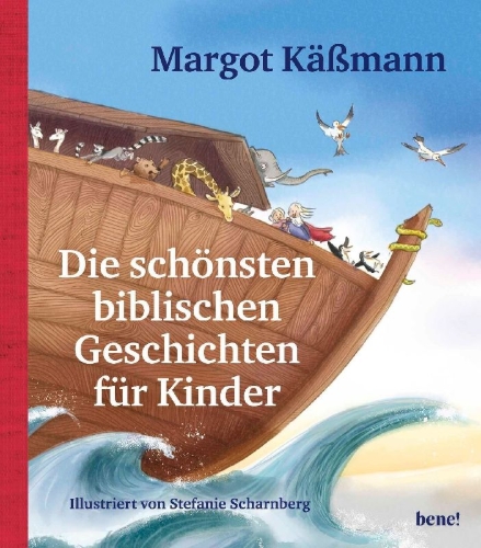 Buchcover und Innenansicht für das Buch: Die schönsten biblischen Geschichten für Kinder
