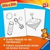 Buchcover und Innenansicht für das Buch: Spiel & Spaß - Mein allererster Malblock: Spielzeug