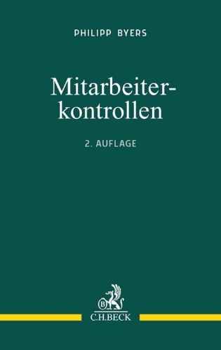 Buchcover und Innenansicht für das Buch: Mitarbeiterkontrollen