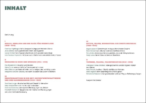 Buchcover und Innenansicht für das Buch: Frauen. Krisen. Kraft