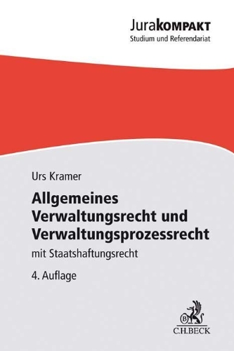 Buchcover und Innenansicht für das Buch: Allgemeines Verwaltungsrecht und Verwaltungsprozessrecht