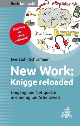 Buchcover und Innenansicht für das Buch: New Work: Knigge reloaded