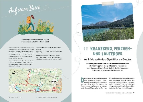 Buchcover und Innenansicht für das Buch: E-Bike Touren Ostsee