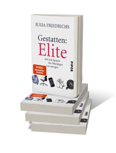 Buchcover und Innenansicht für das Buch: Gestatten: Elite