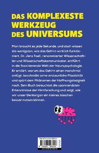 Buchcover und Innenansicht für das Buch: Mein Gehirn, das Denken und ich