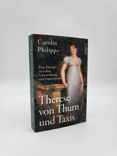 Buchcover und Innenansicht für das Buch: Therese von Thurn und Taxis