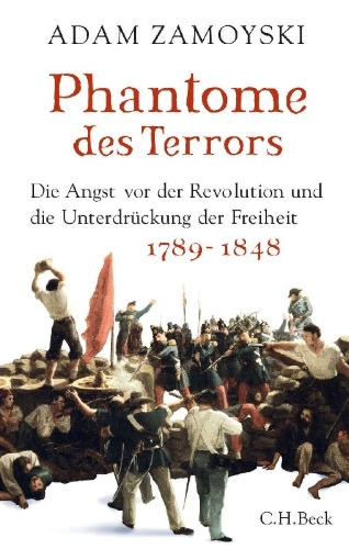 Buchcover und Innenansicht für das Buch: Phantom Terror. The Threat of Revolution and the Repression of Liberty 1789-1848