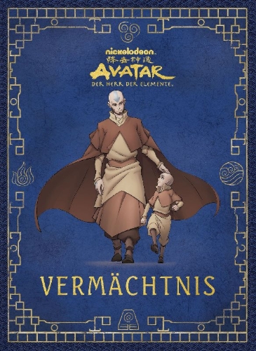 Buchcover und Innenansicht für das Buch: Avatar - Der Herr der Elemente: Vermächtnis