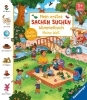Buchcover und Innenansicht für das Buch: Mein erstes Sachen suchen Wimmelbuch: Meine Welt