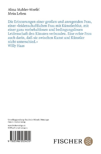 Buchcover und Innenansicht für das Buch: Mein Leben
