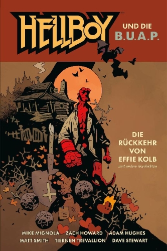 Buchcover und Innenansicht für das Buch: Hellboy