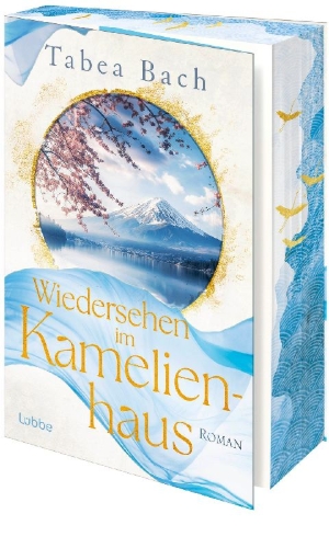 Buchcover und Innenansicht für das Buch: Wiedersehen im Kamelienhaus