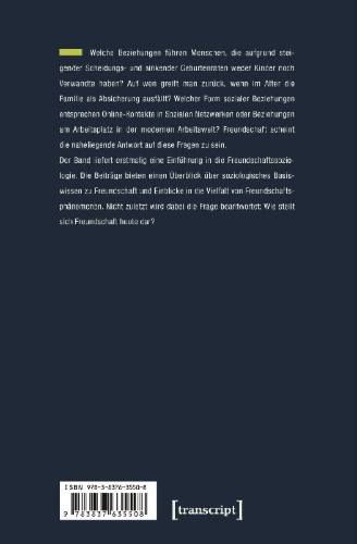 Buchcover und Innenansicht für das Buch: Freundschaft heute