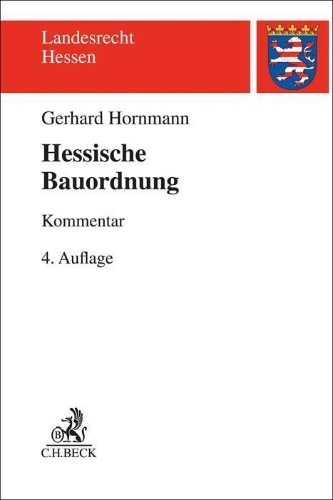 Buchcover und Innenansicht für das Buch: Hessische Bauordnung (HBO)