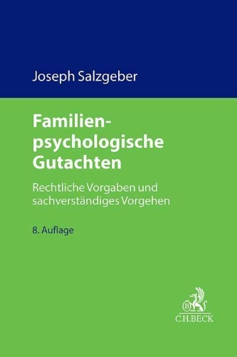 Buchcover und Innenansicht für das Buch: Familienpsychologische Gutachten