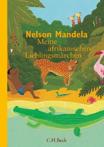 Buchcover und Innenansicht für das Buch: Madiba Magic. Nelson Mandela's Favourite Stories for Children