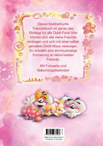 Buchcover und Innenansicht für das Buch: Diddl: Meine Freunde