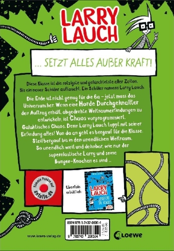 Buchcover und Innenansicht für das Buch: Squidge Dibley Destroys the School (2)
