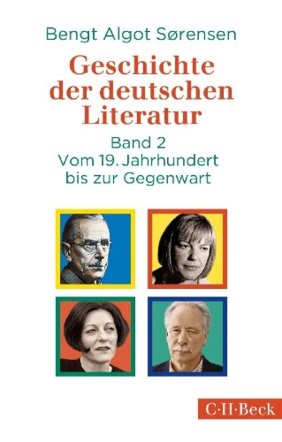 Buchcover und Innenansicht für das Buch: Geschichte der deutschen Literatur Bd. II: Vom 19. Jahrhundert bis zur Gegenwart