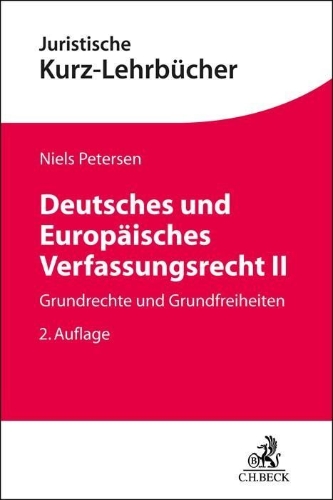 Buchcover und Innenansicht für das Buch: Deutsches und Europäisches Verfassungsrecht II