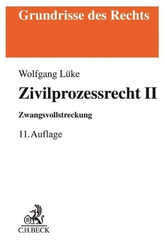 Buchcover und Innenansicht für das Buch: Zivilprozessrecht II