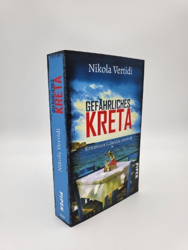 Buchcover und Innenansicht für das Buch: Gefährliches Kreta