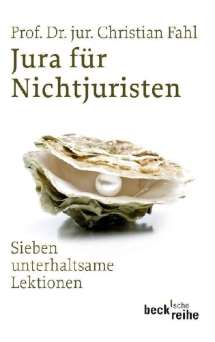 Buchcover und Innenansicht für das Buch: Jura für Nichtjuristen